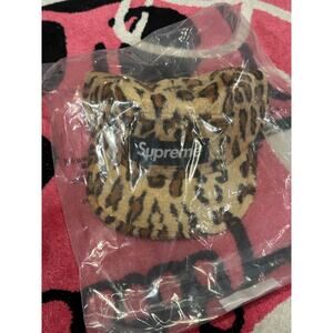 Supreme GOODENOUGH Crushed Rayon Camp Cap – Leopard (SS25)